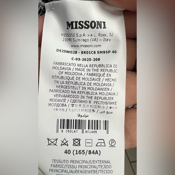 Missoni Multicolor Zigzag Dress - Picture 3 of 7